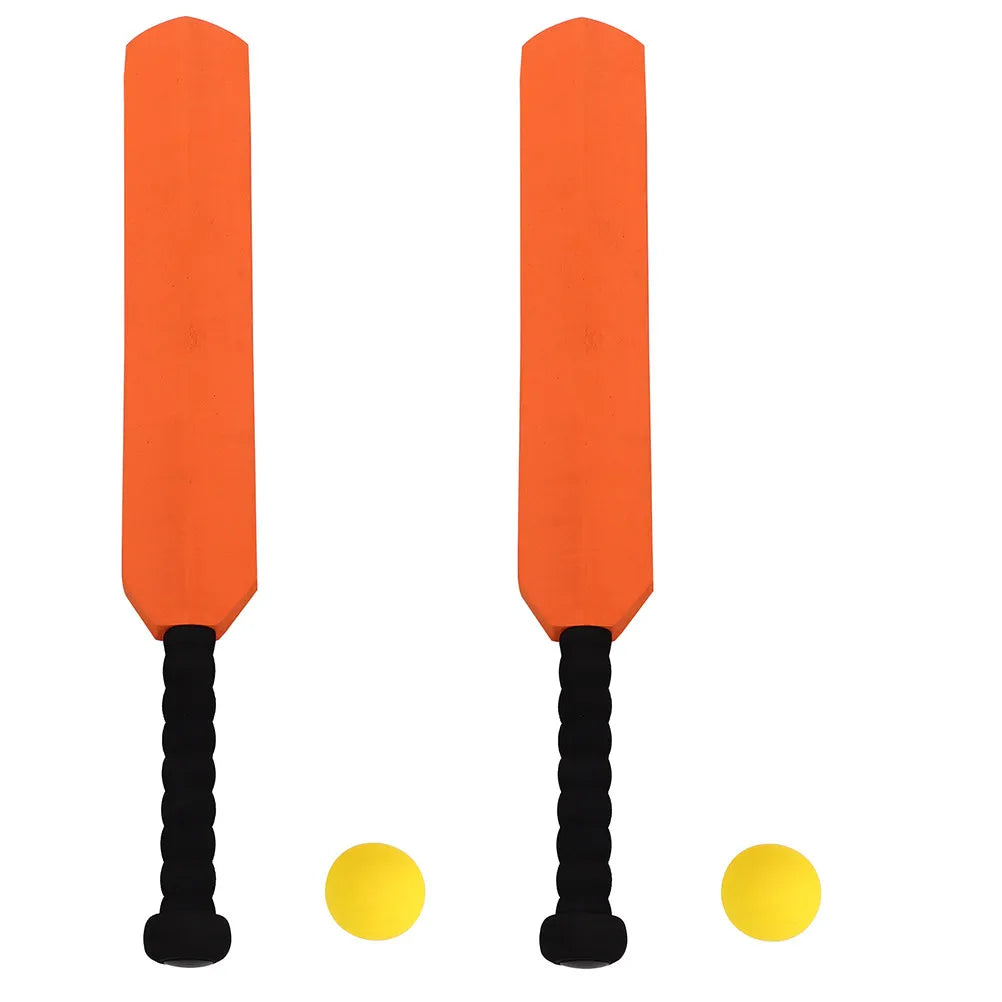 2Set Cricket Bat Baseball Set Indoor Outdoor Play Parent Bonding Skill Development Safe Reliable Beginner Friendly
