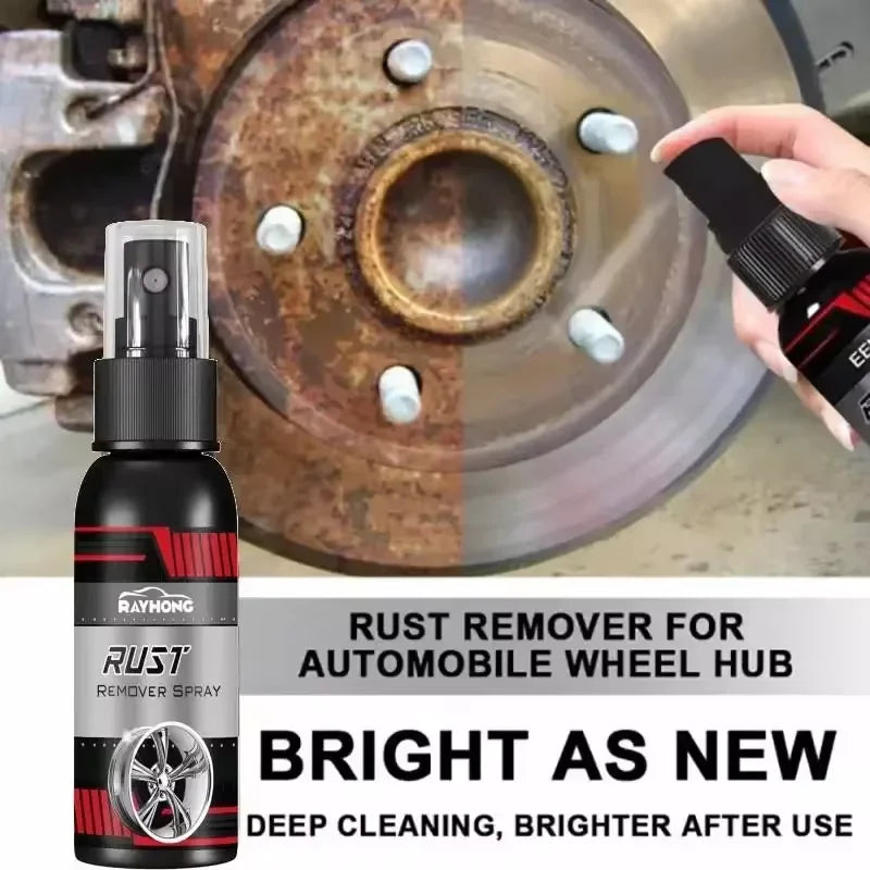 Deoxidizer Spray, Antirust Agent, Cleaning Chrome Plating Metallic Paint, Antioxidant Lubricant for Automobile Maintenance