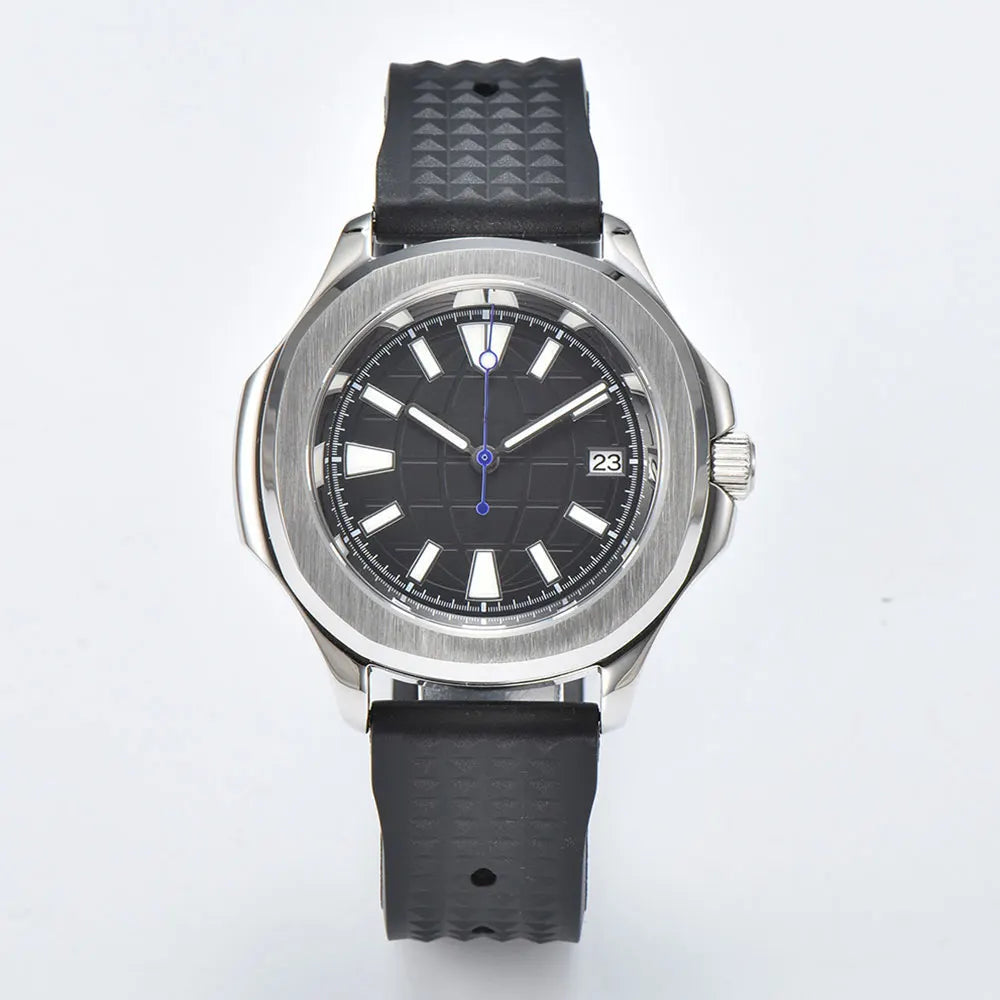OUMASHI Grenade Men's Watch 42mm NH35A Automatic Luxury Watch with Movement Sapphire Glass Stainless Steel Case Waterproof Watch