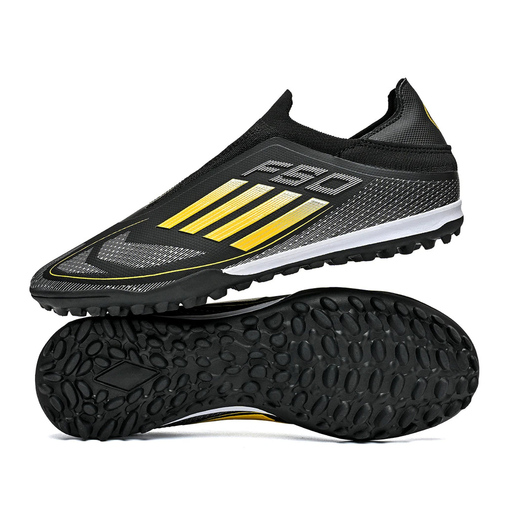 New Men Soccer Shoes Cleats Football Boots Non Slip Match Training Outdoor Sport Boys Breathable Adult Long Spikes Comfortable