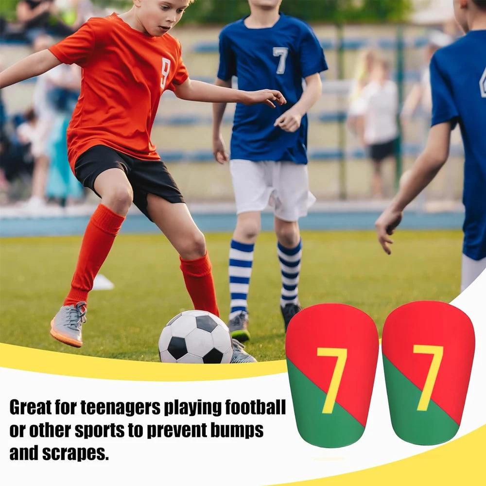 1Pair Mini Shin Guards Soccer,Extra Small Miniature Soccer Shin Pads,Protective Equipment Shin Guards for Teenagers Adults Kids