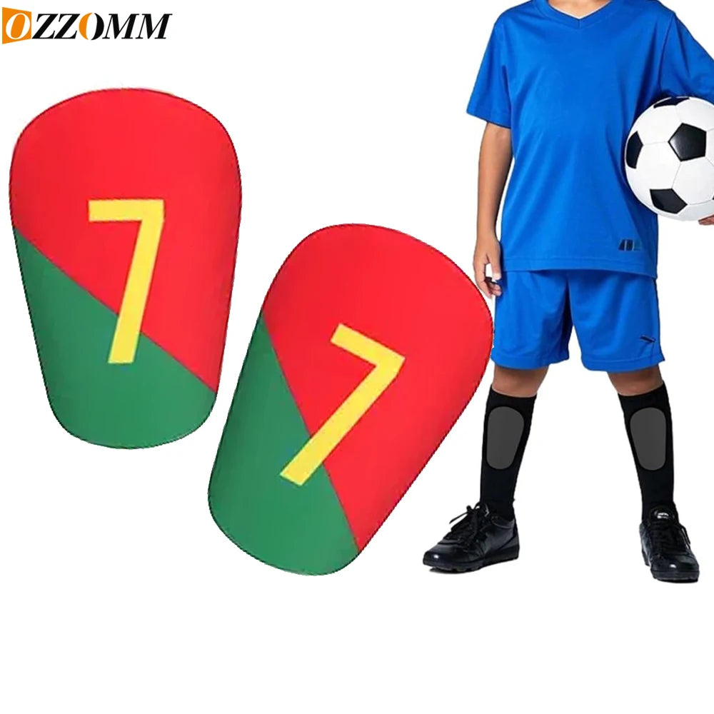 1Pair Mini Shin Guards Soccer,Extra Small Miniature Soccer Shin Pads,Protective Equipment Shin Guards for Teenagers Adults Kids
