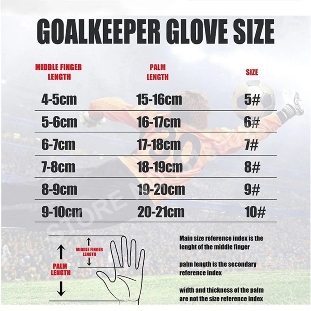 hot Goalkeeper gloves  Professional Teenager Goalkeeper Soccer Goalie Gloves