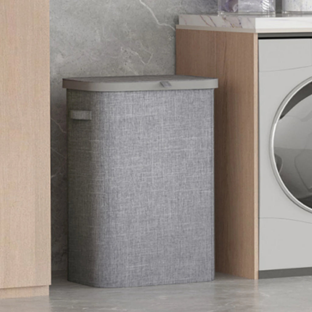 85L Laundry Hamper with Handles Inner Bag Plastic Frame Good Support Large Capacity Dirty Clothes Basket