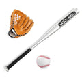 Baseball Balls Set Baseball Bat+Baseball+Baseball Gloves 25in Aluminum Alloy Baseball Bat 10.5in PVC Kids Baseball Glove Kit