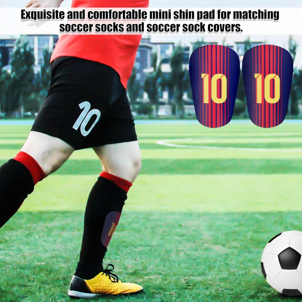1Pair Mini Shin Guards Soccer,Extra Small Miniature Soccer Shin Pads,Protective Equipment Shin Guards for Teenagers Adults Kids