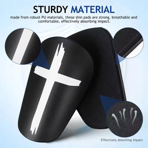 1 Pair Soccer Shin Guards Protective Gear & Shin Pads for Soccer Training &Matches Essential Soccer Gear for Kids Youth