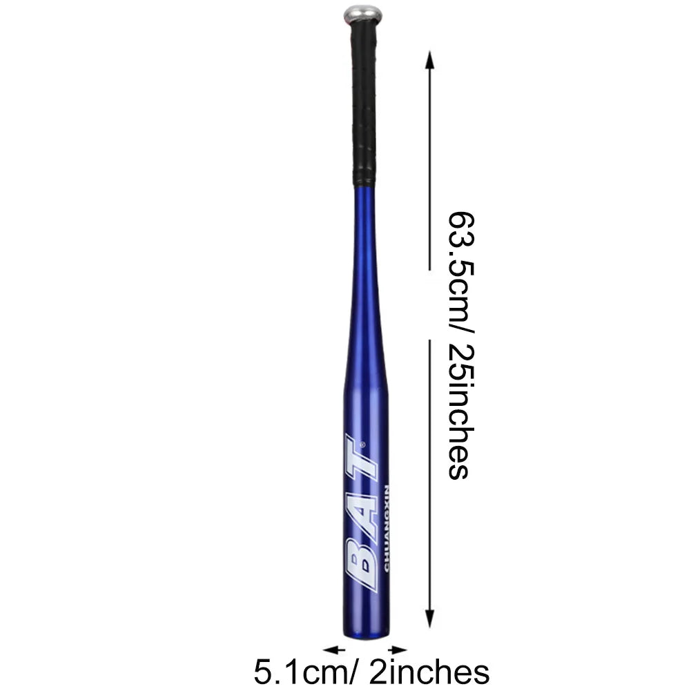 1pc 25'' Aluminum Alloy Baseball Bat, Lightweight High-Impact Design for Softball/Baseball, Perfect for Outdoor Sports & Home