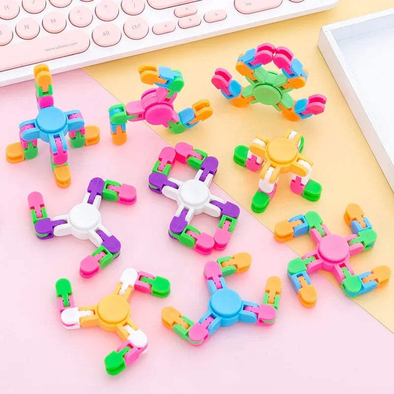 Fun Fidget Spinner Stress Relief Toys for Kids Birthday Party Gifts Souvenirs Kindergarten Back To School Pack Boys Girls Prizes