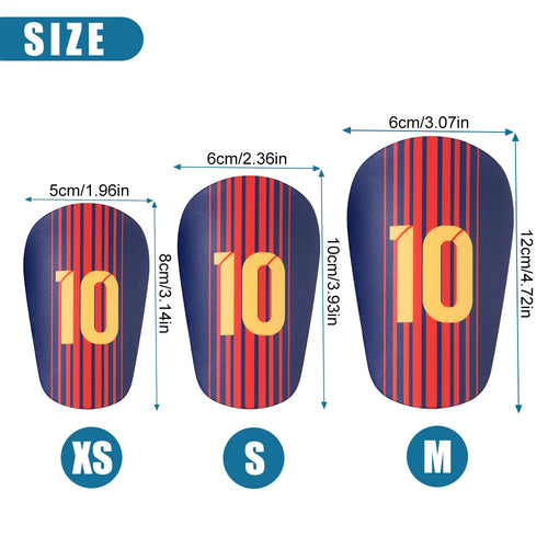 1Pair Mini Shin Guards Soccer,Extra Small Miniature Soccer Shin Pads,Protective Equipment Shin Guards for Teenagers Adults Kids