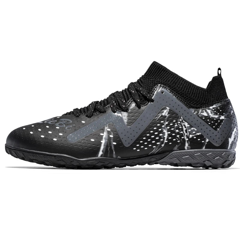 Men's Soccer Cleats Football Cleats for Mens Big Boys Mid-Top Spikes FG/TF Shoes for Youth Professional Training Turf Sneaker