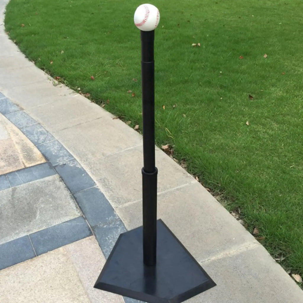 Baseball Batting Tee Equipment Multipurpose Practice Batting Tee Stand for Training Camps Stadiums Teams Outdoor Activity Gym