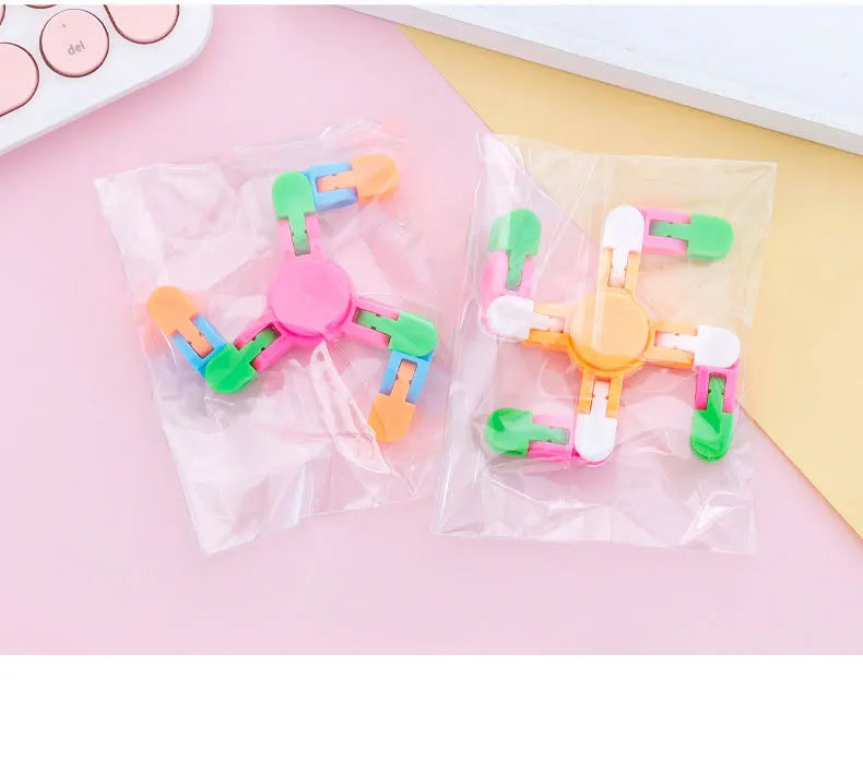 Fun Fidget Spinner Stress Relief Toys for Kids Birthday Party Gifts Souvenirs Kindergarten Back To School Pack Boys Girls Prizes