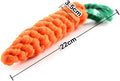 1/2/3Pcs Carrot Dog Bite Rope Pet Dog Toys Safe Durable Bite Dog Chew Toys Resistant Puppy Molar Cleaning Teeth Cotton Rope